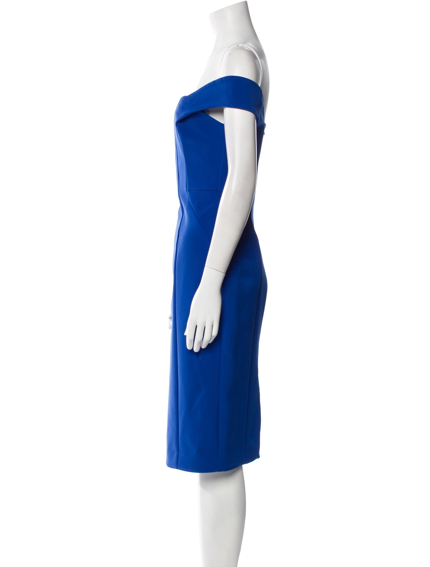 Nicholas Off-The-Shoulder Knee-Length Dress