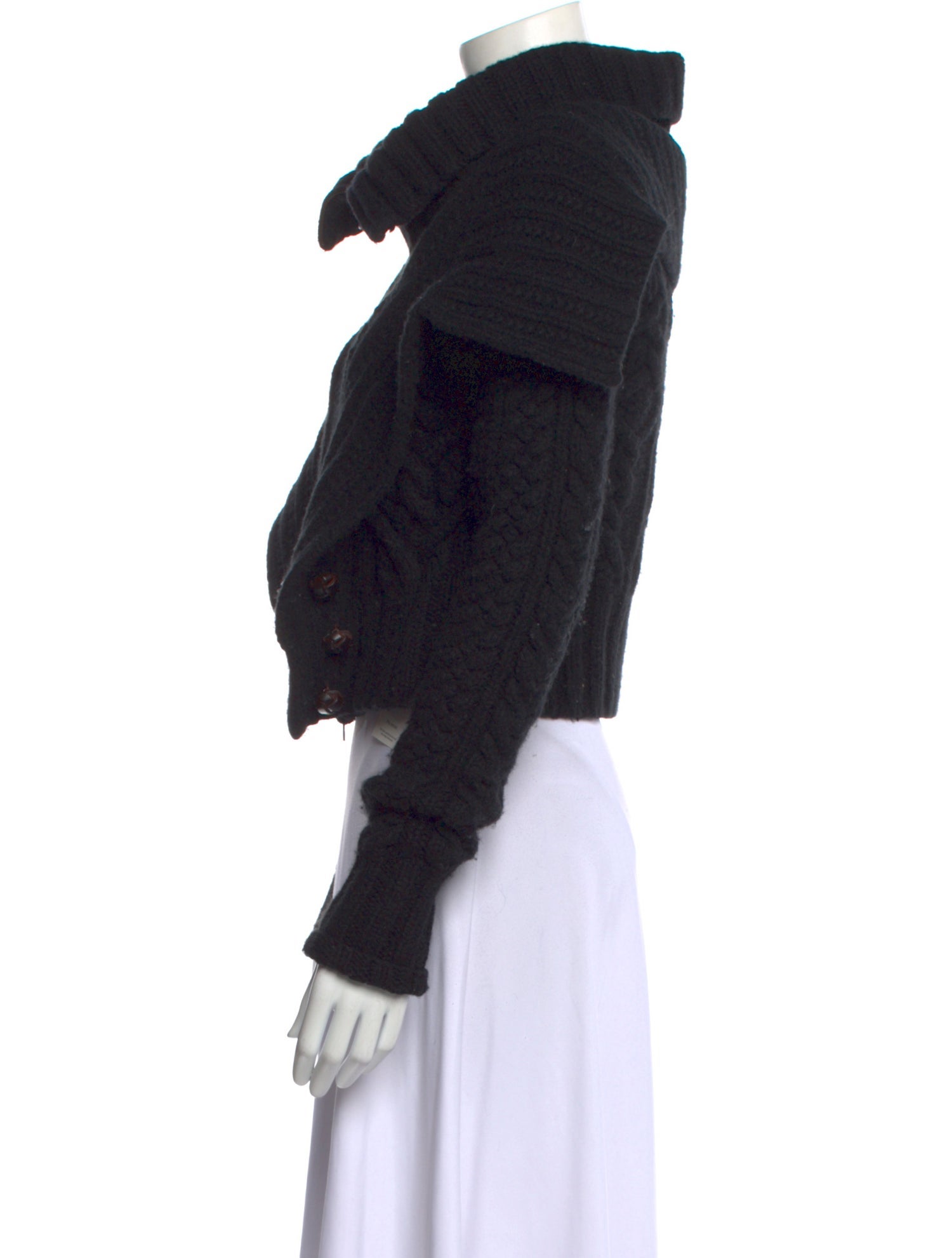 Nicholas Cable Knit Crew Neck Sweater