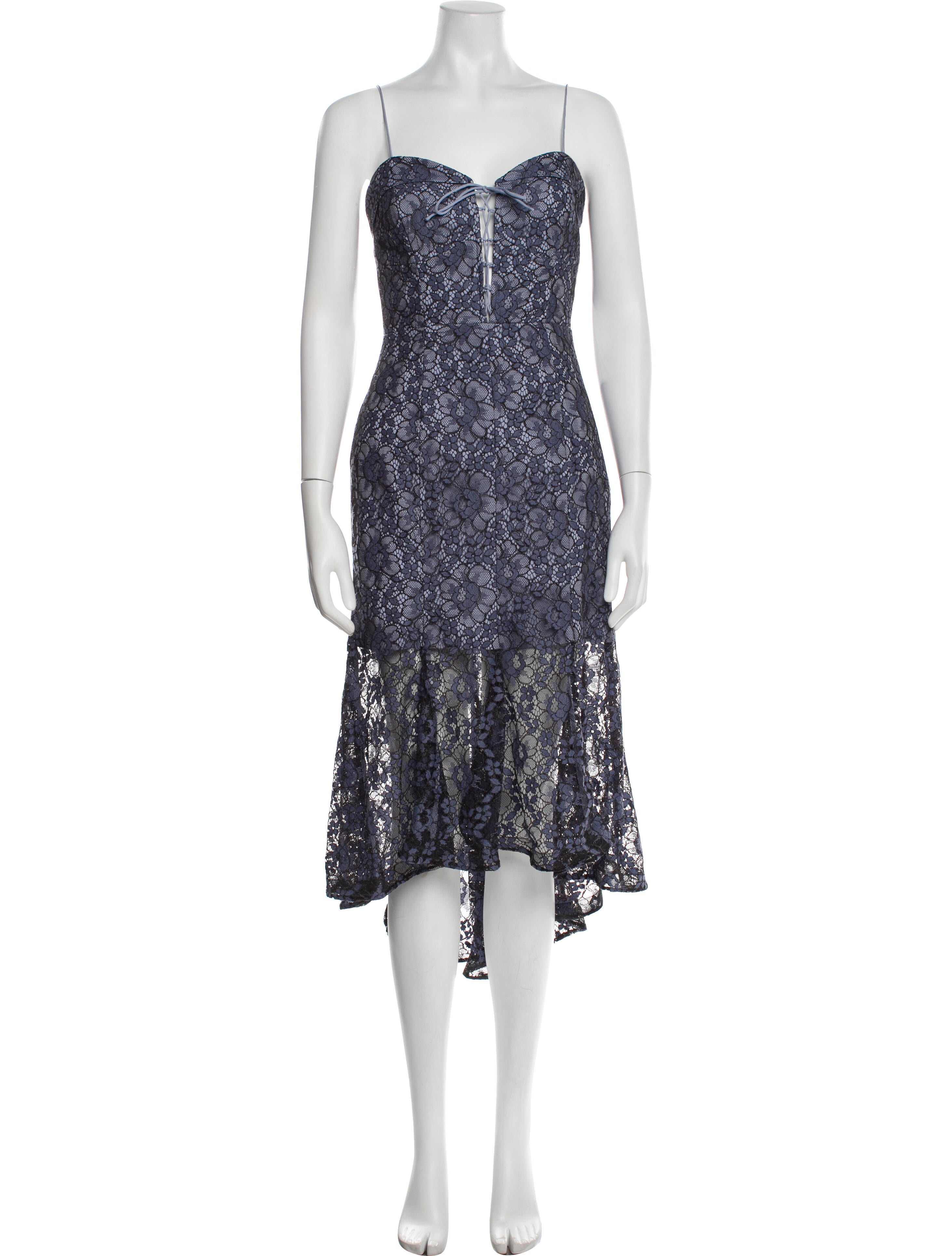 ワンピース MARCHESA NOTTE Marchesa Notte One Shoulder Floral Dress - Runway Catalog