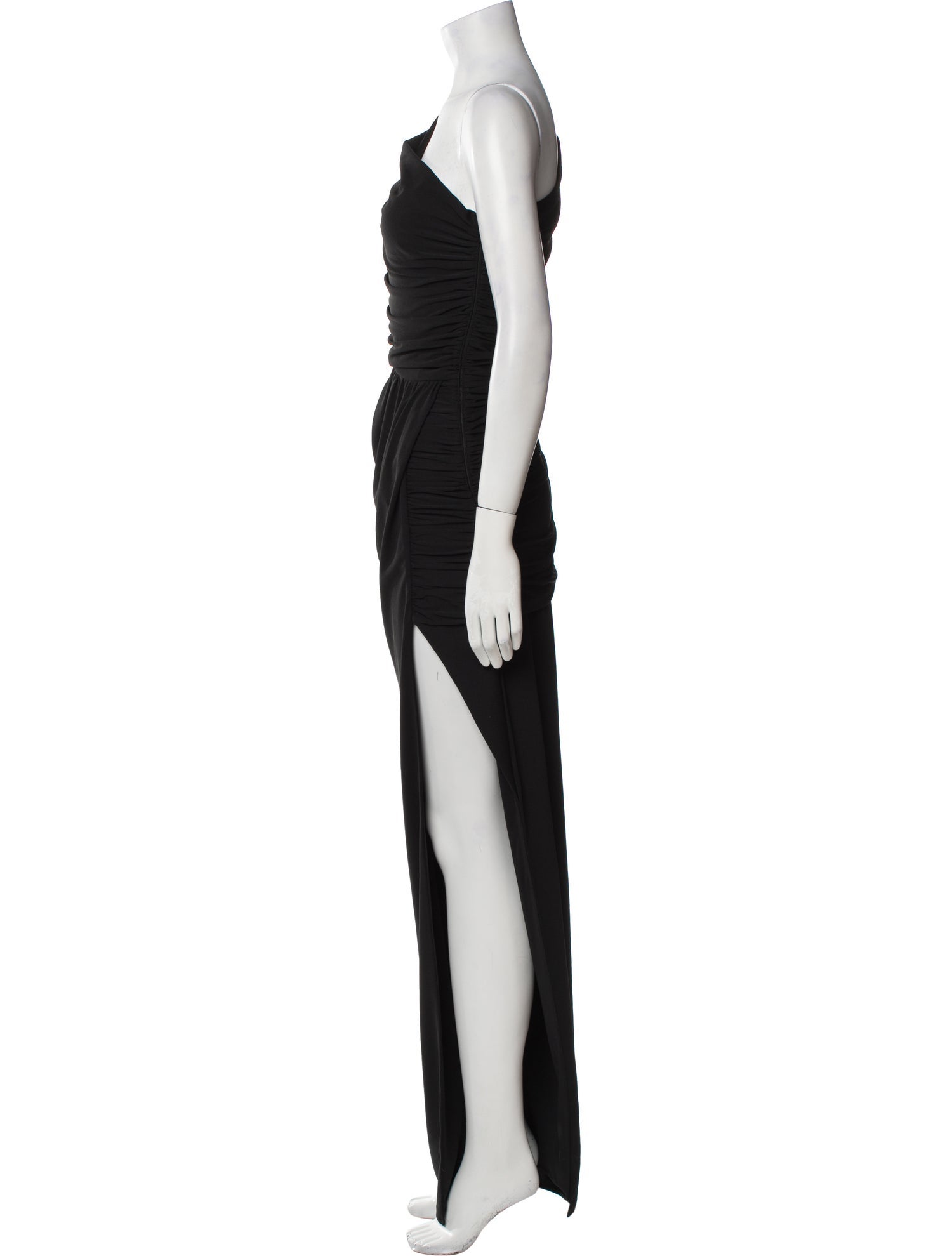 Nicholas One-Shoulder Long Dress