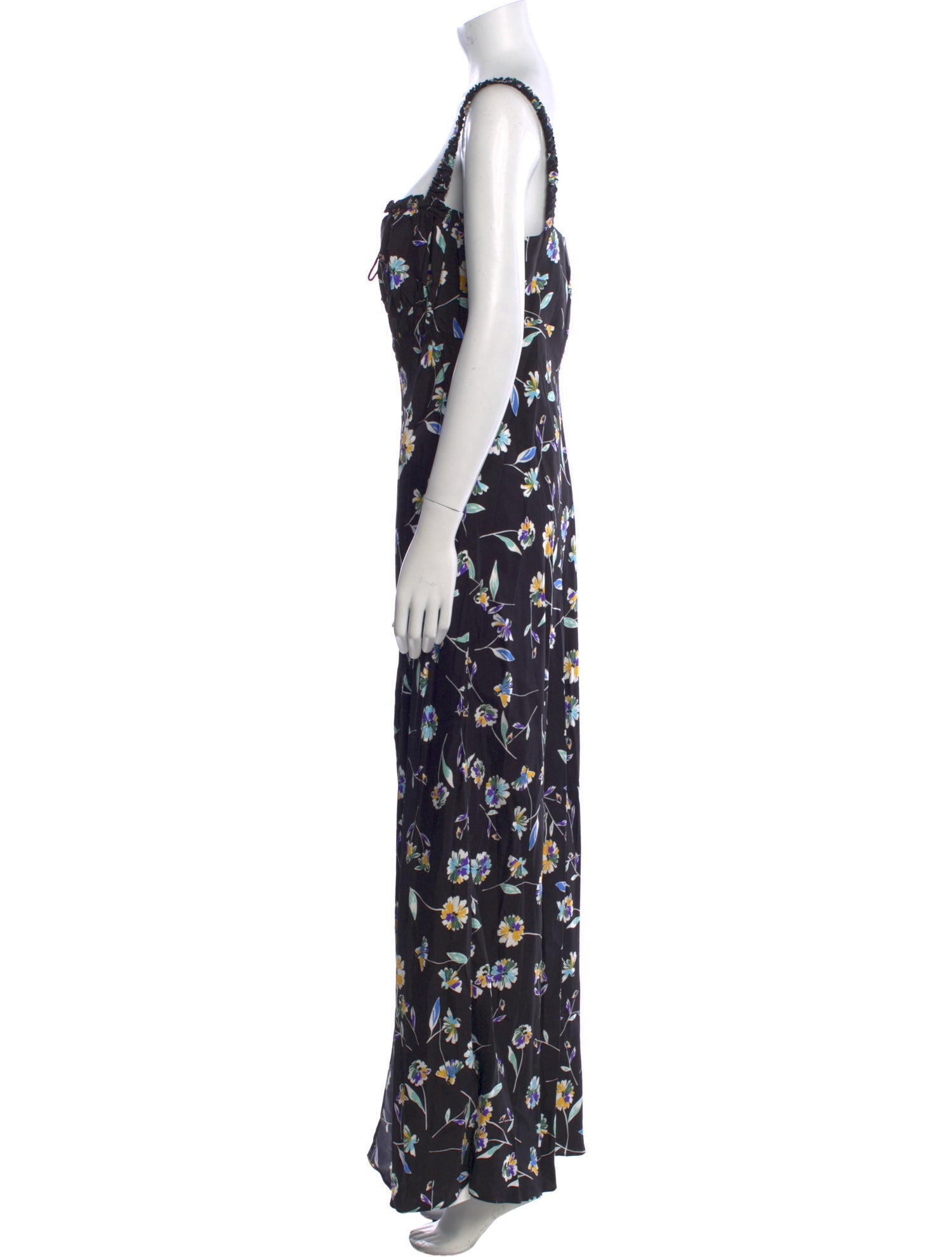 Nicholas Floral Print Long Dress w/ Tags