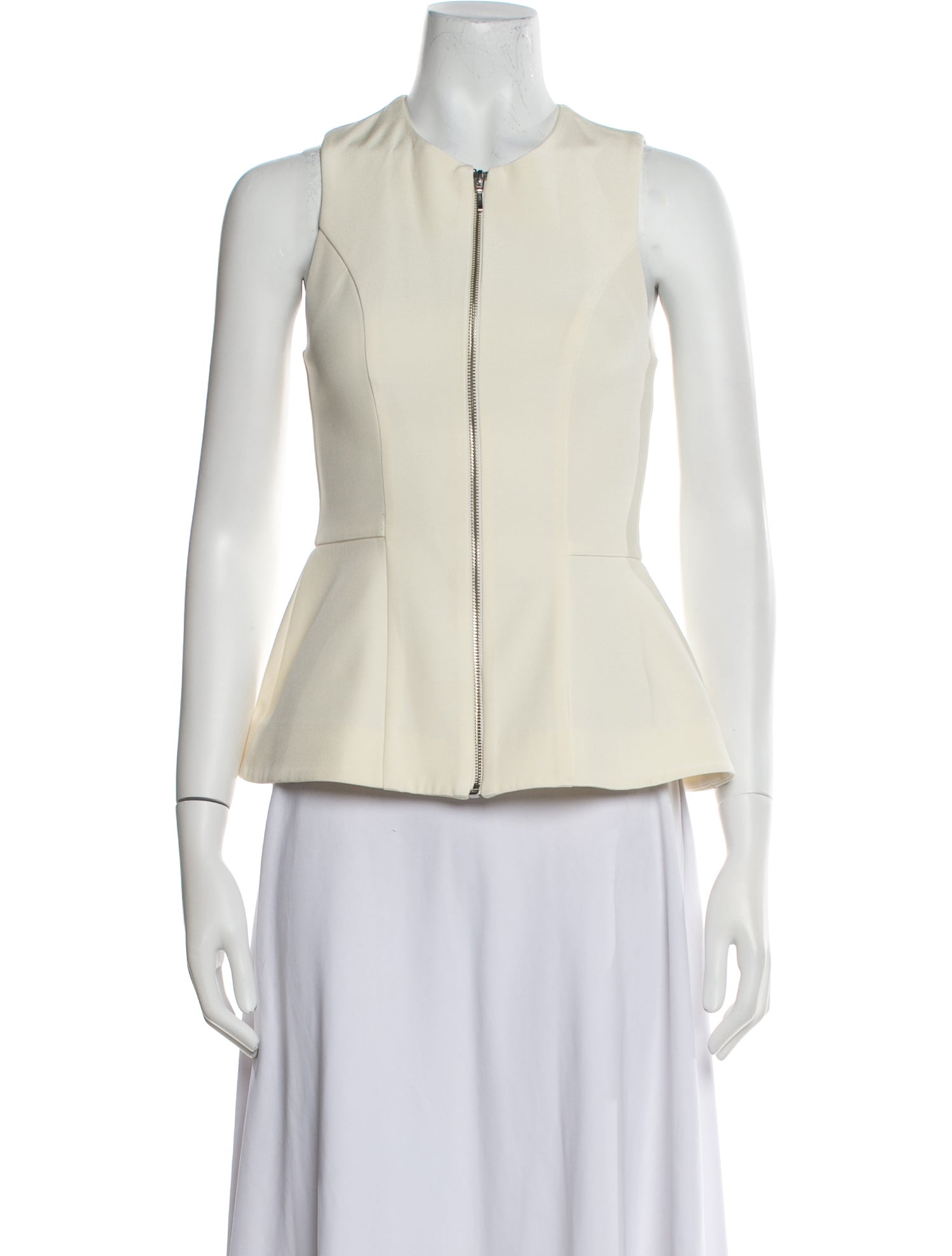 Nicholas Silk Crew Neck Top