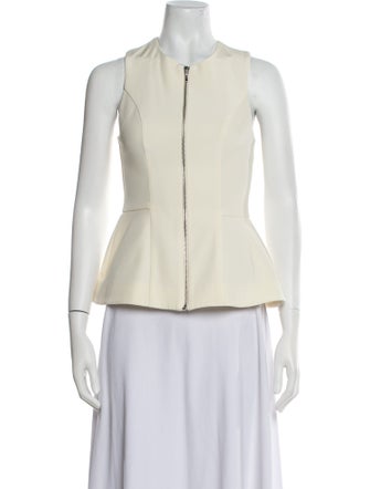 Nicholas Silk Crew Neck Top