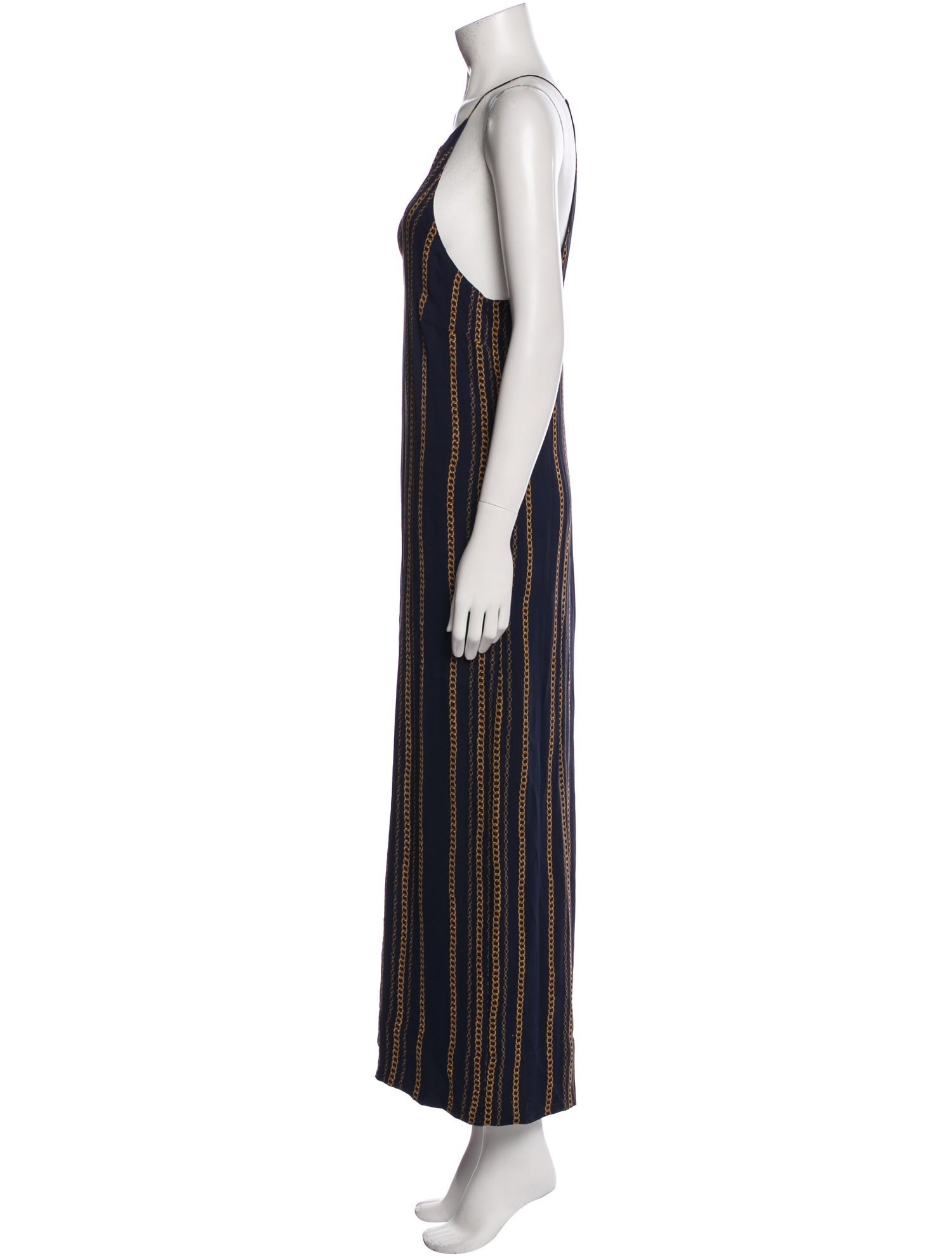 Nicholas Silk Striped Jumpsuit