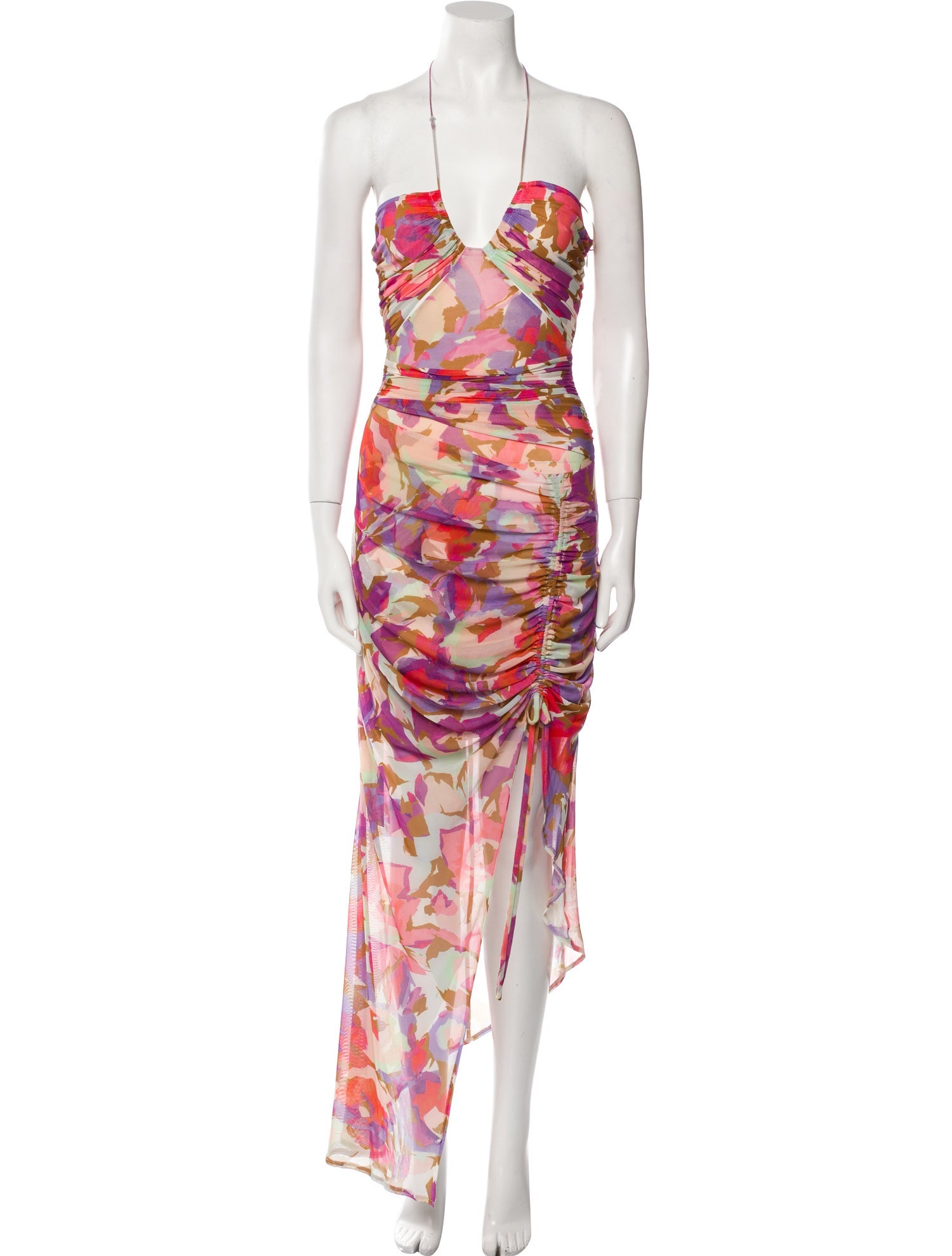 Nicholas Printed Long Dress w/ Tags
