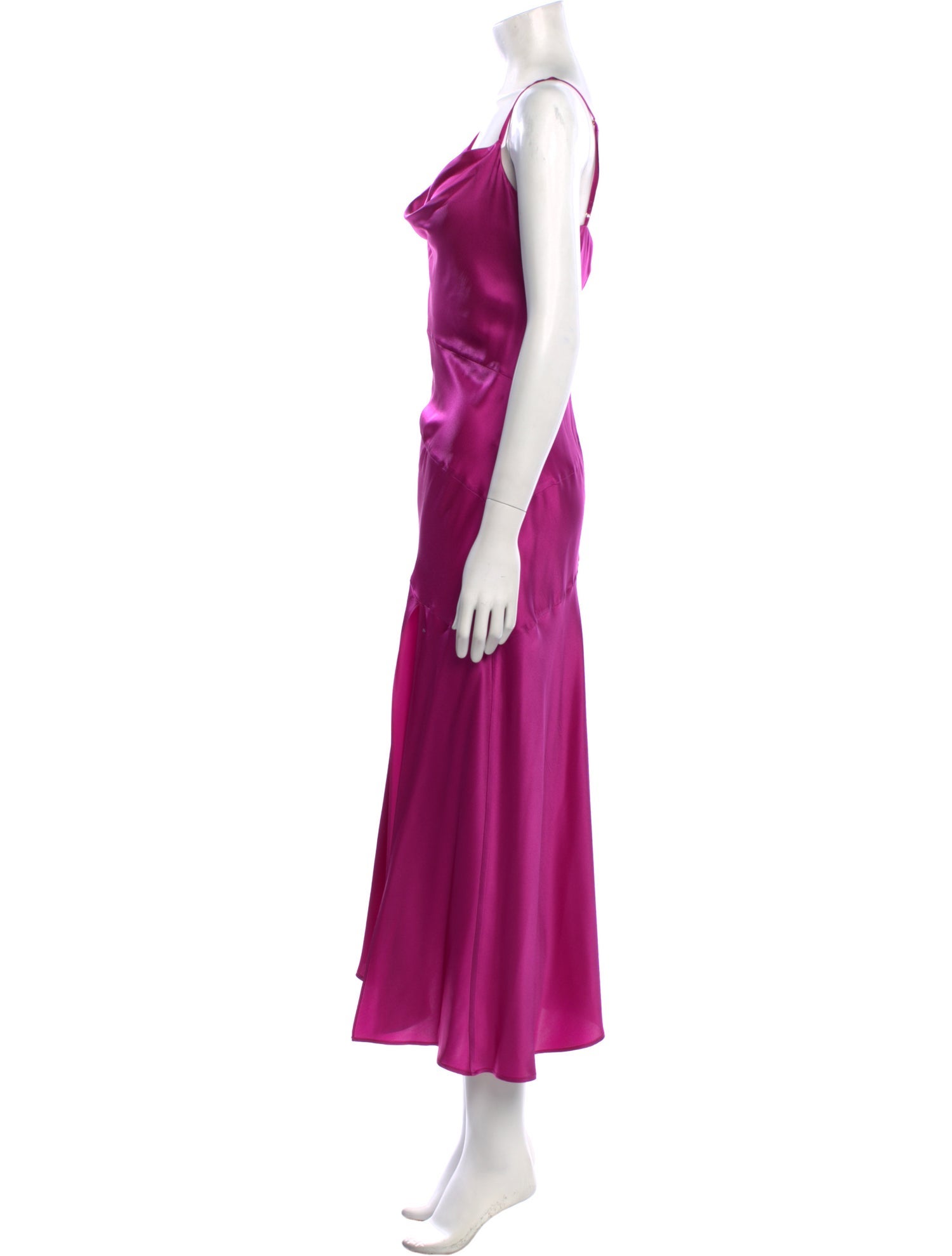 Nicholas Cowl Neck Midi Length Dress