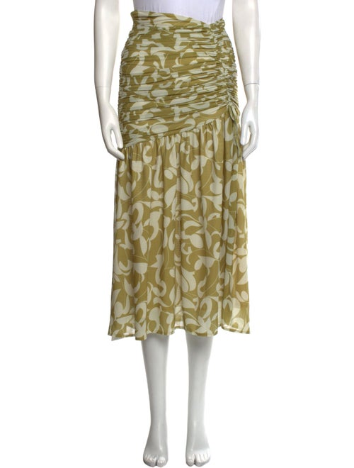 Nicholas Printed Midi Length Skirt