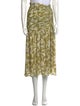 Nicholas Printed Midi Length Skirt