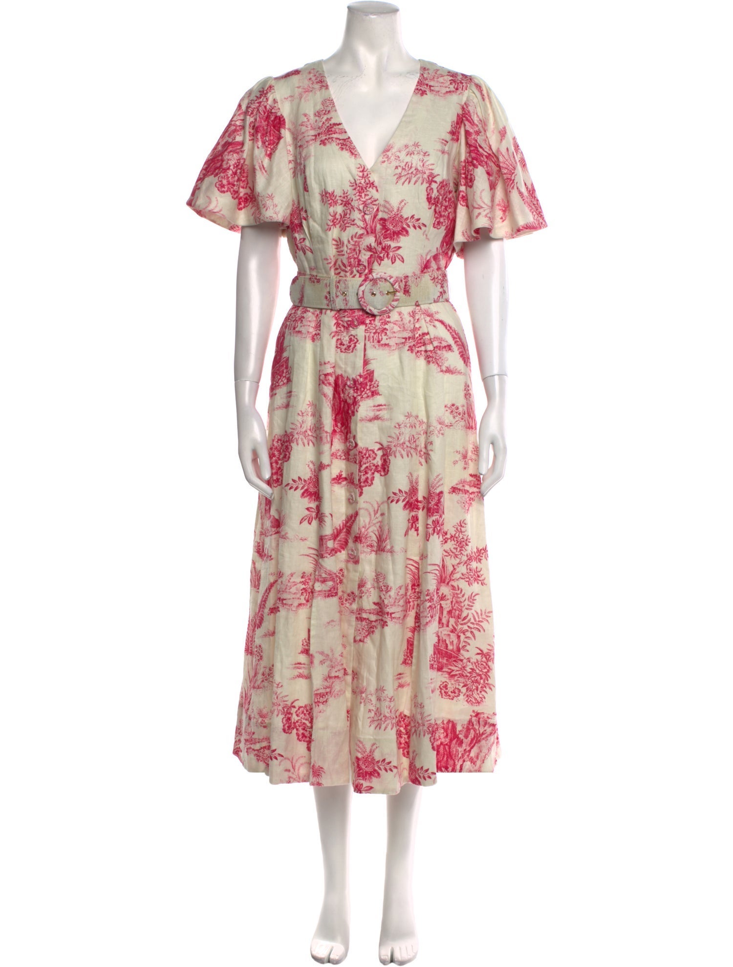 Nicholas Linen Long Dress