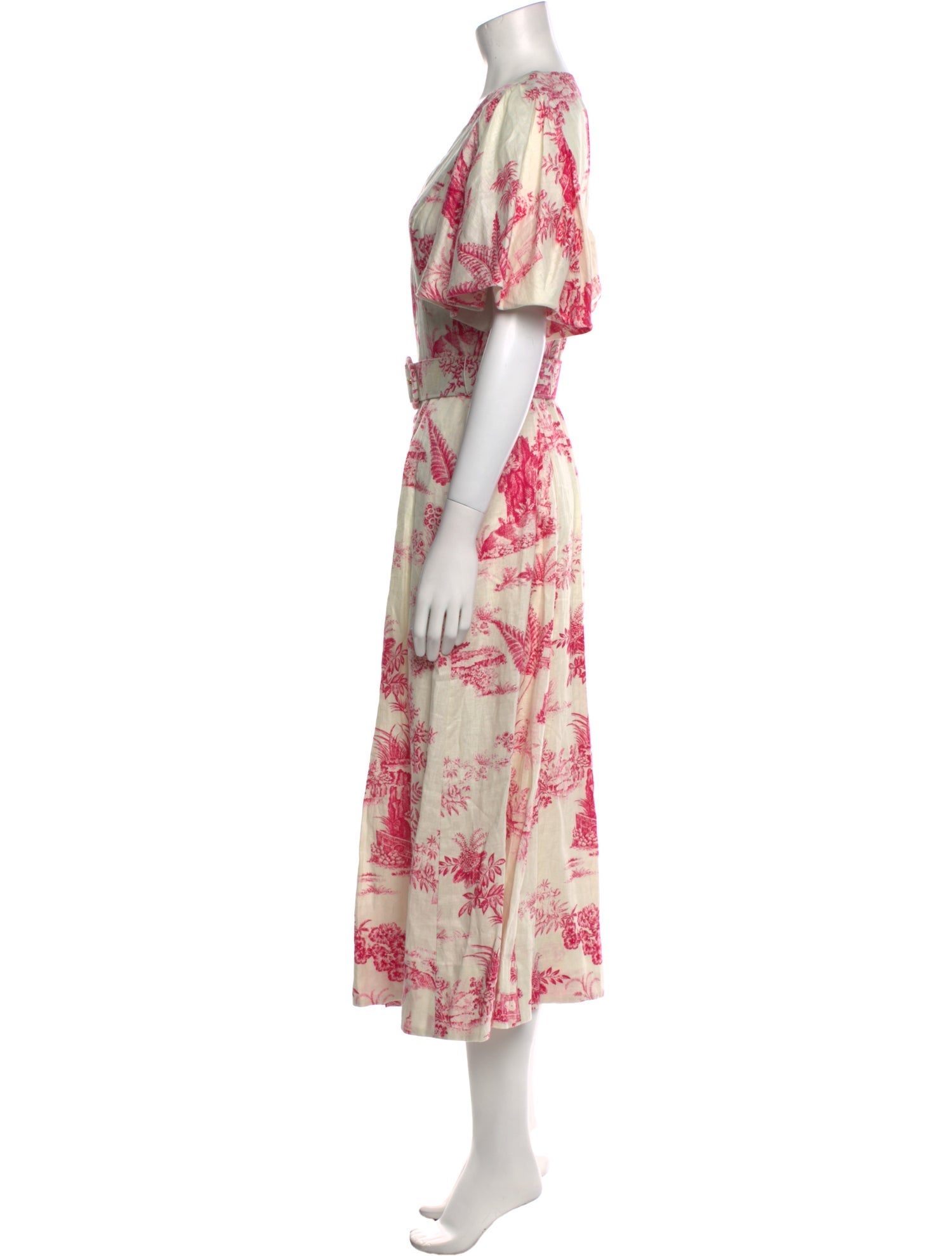 Nicholas Linen Long Dress
