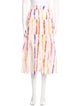 Nicholas Tie-Dye Print Midi Length Skirt