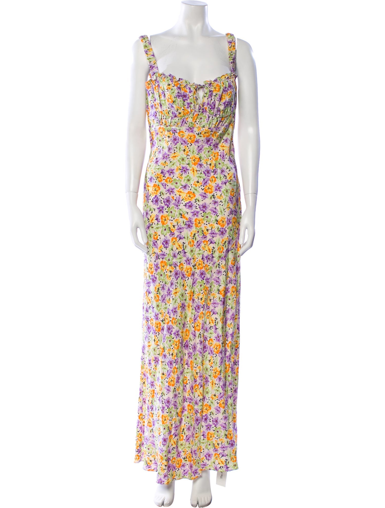 Nicholas Floral Print Long Dress