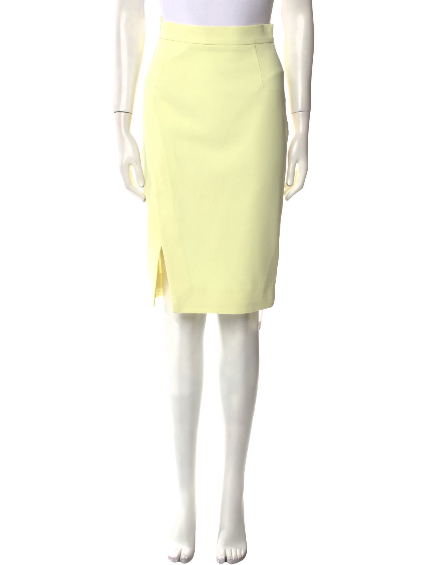 Nicholas Pleated Accents Knee-Length Skirt