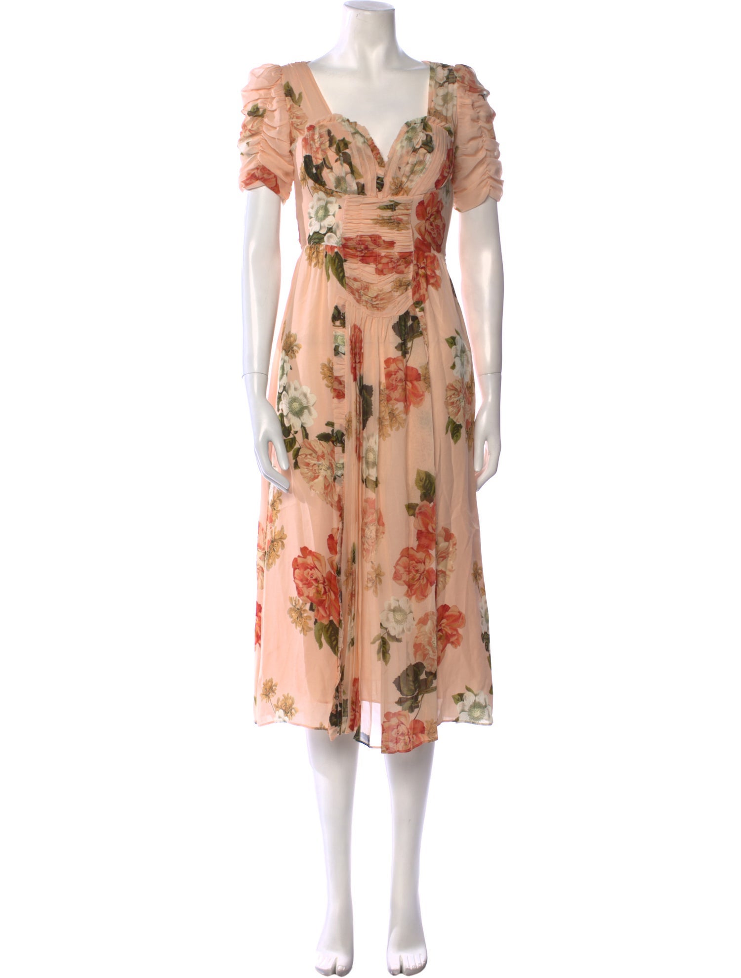 Nicholas Silk Midi Length Dress