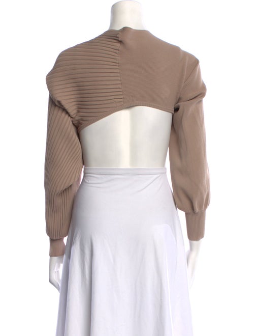 Nicholas V-Neck Long Sleeve Crop Top