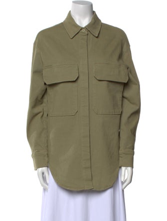 Nicholas Long Sleeve Button-Up Top