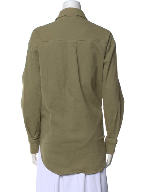 Nicholas Long Sleeve Button-Up Top