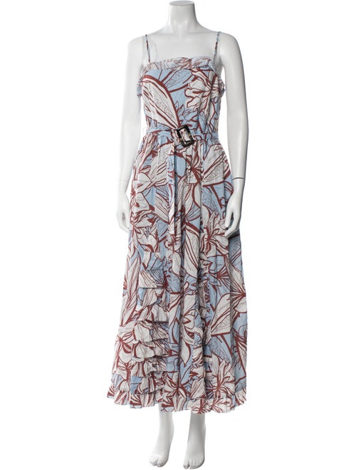 Nicholas Printed Long Dress
