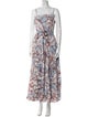 Nicholas Printed Long Dress