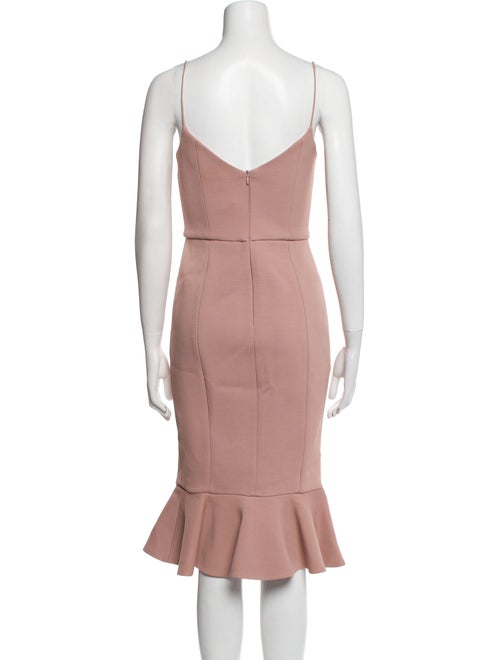 Nicholas Square Neckline Mini Dress