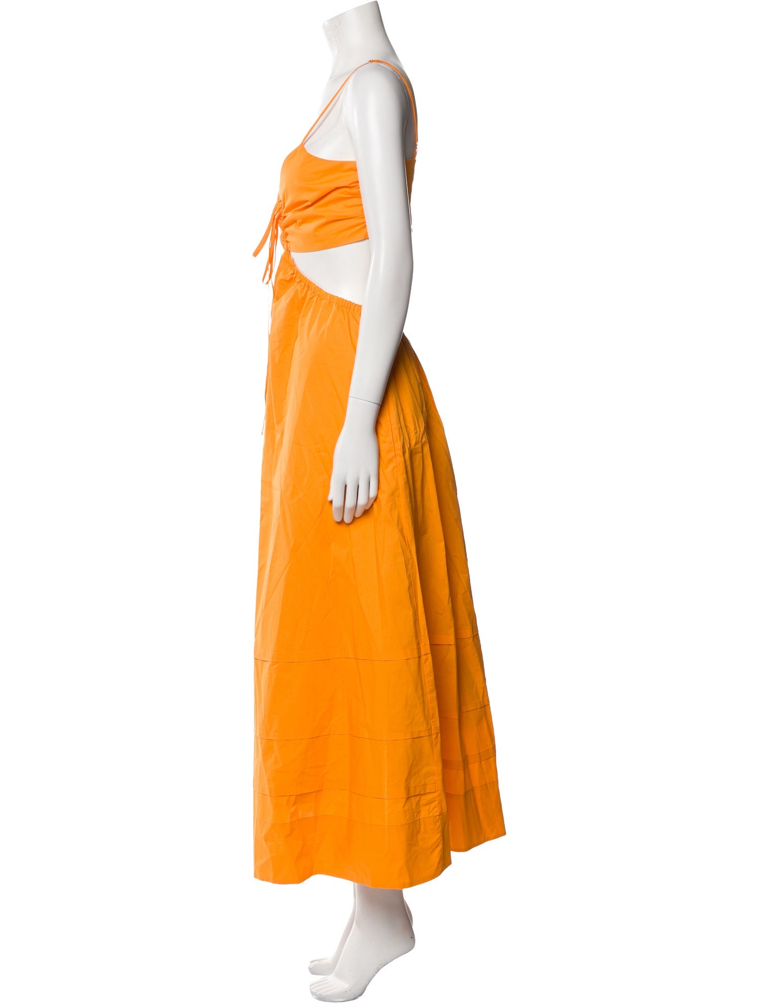 Nicholas V-Neck Long Dress