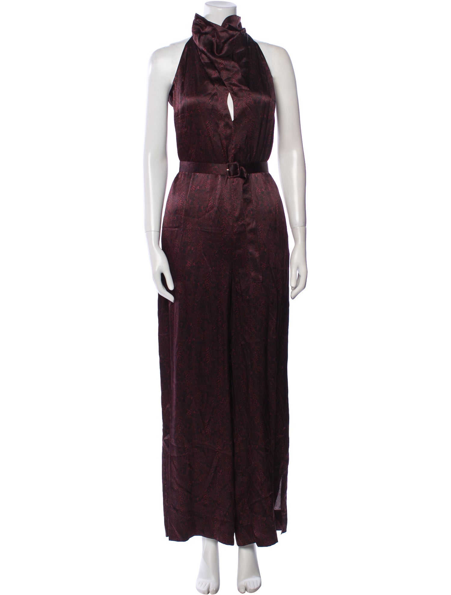 Nicholas Silk Turtleneck Jumpsuit