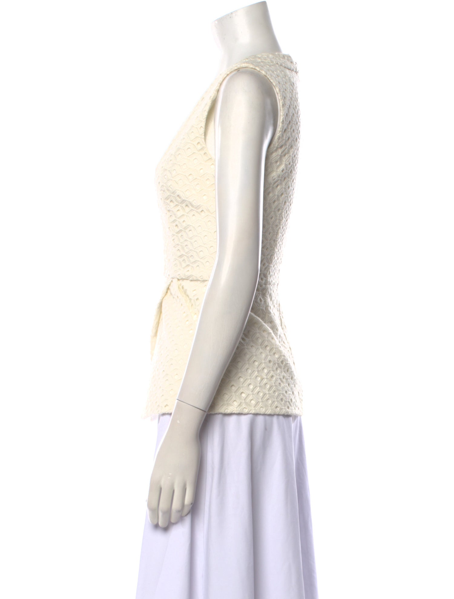 Nicholas Nylon V-Neck Top