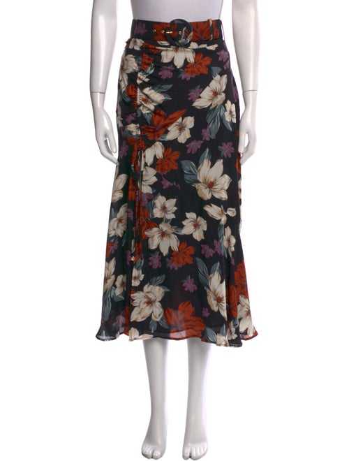 Nicholas Silk Midi Length Skirt