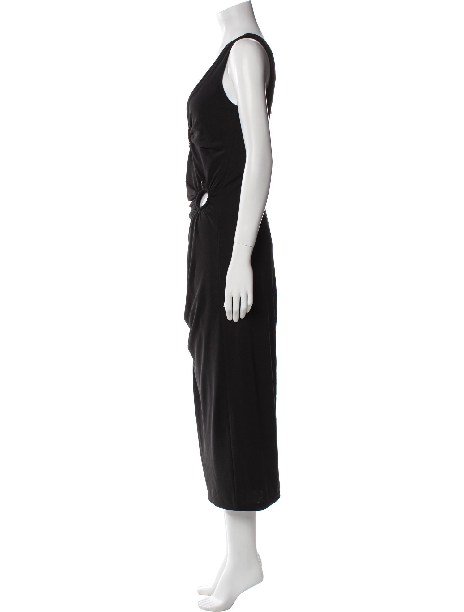 Nicholas V-Neck Long Dress