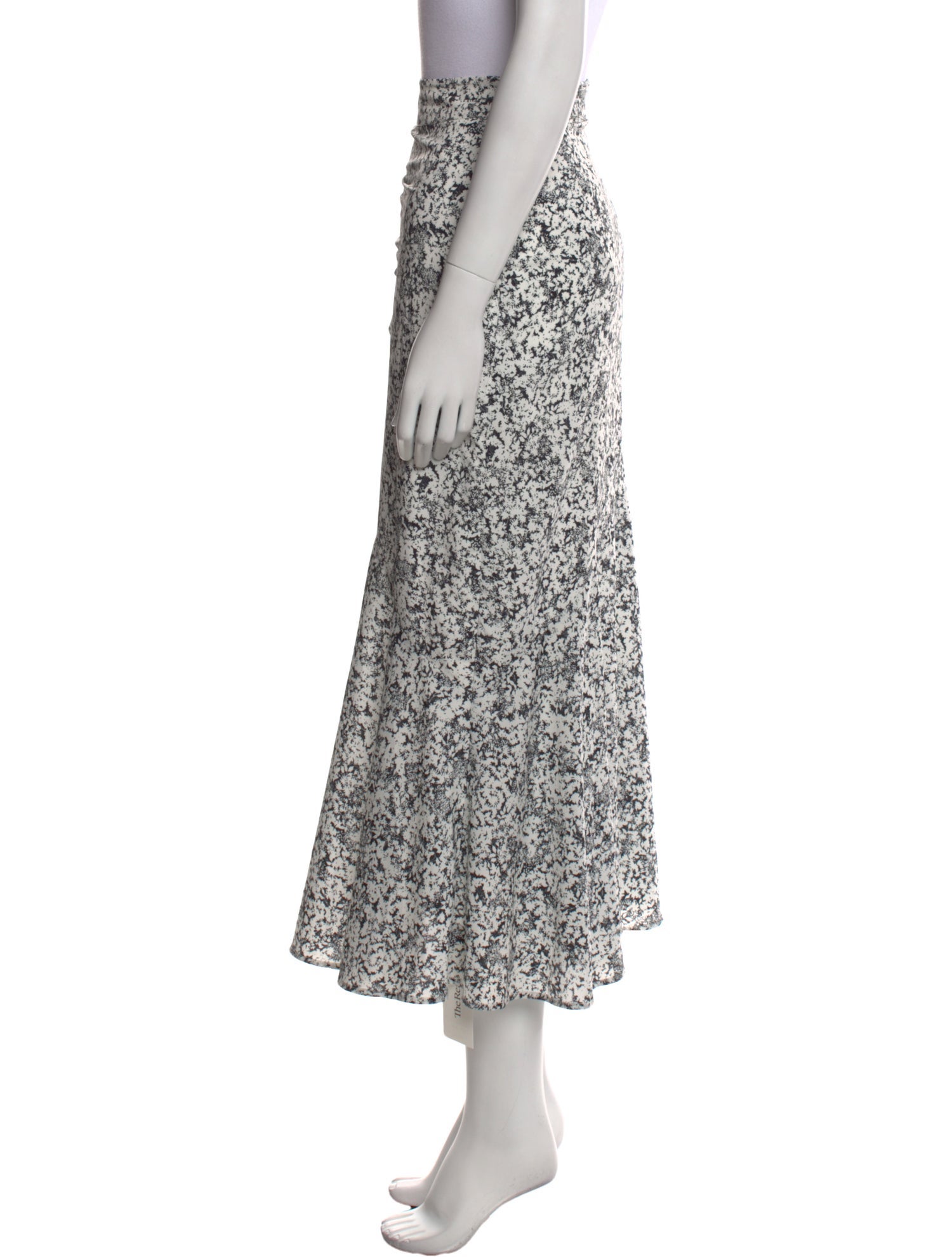 Nicholas Floral Print Midi Length Skirt