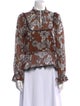 Nicholas Silk Printed Blouse