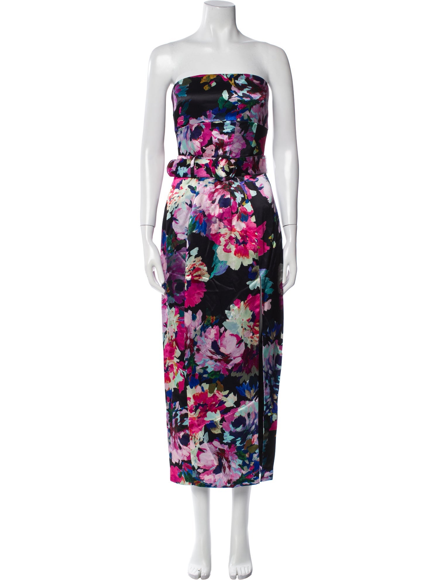 Nicholas Floral Print Midi Length Dress w/ Tags