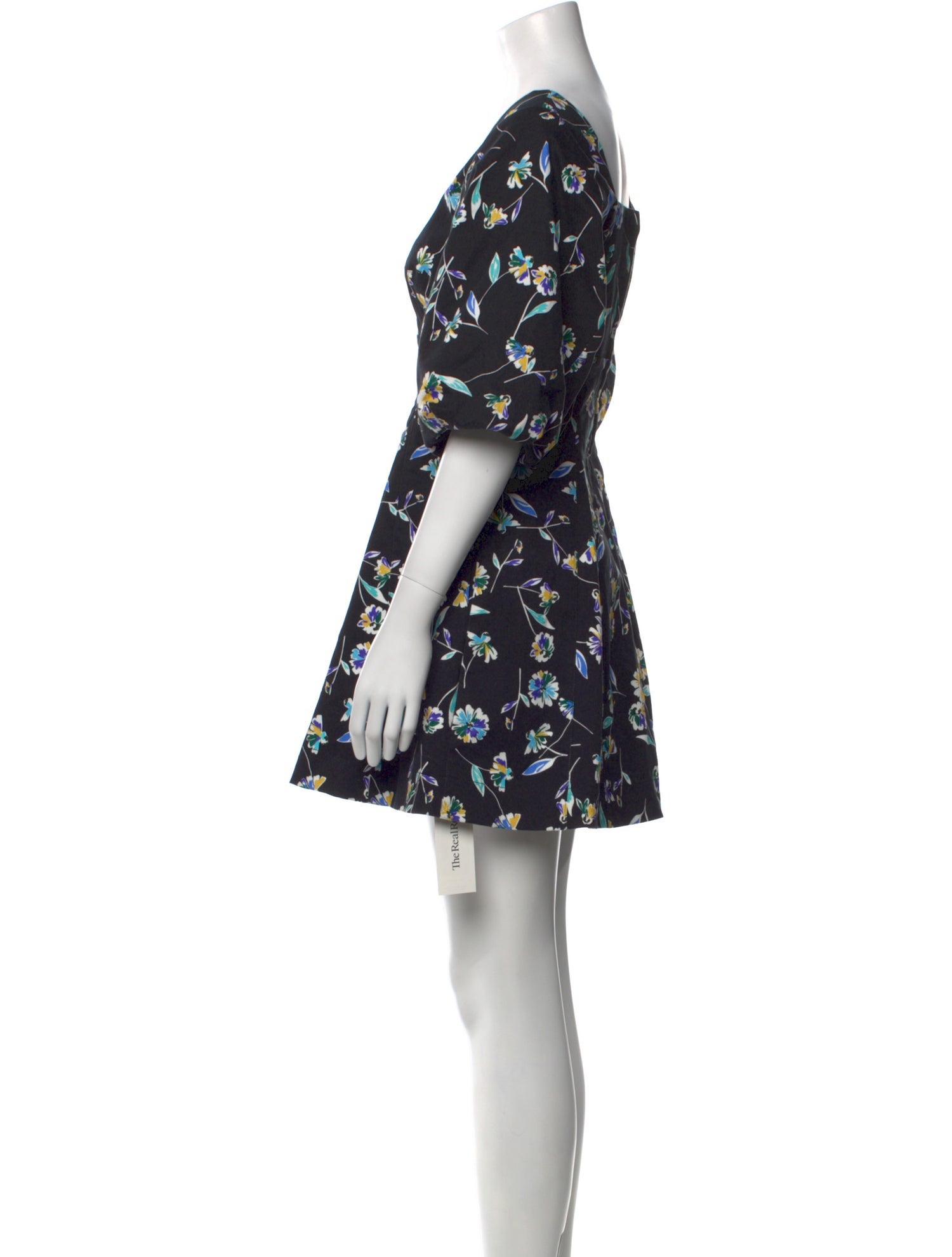 Nicholas Floral Print Mini Dress
