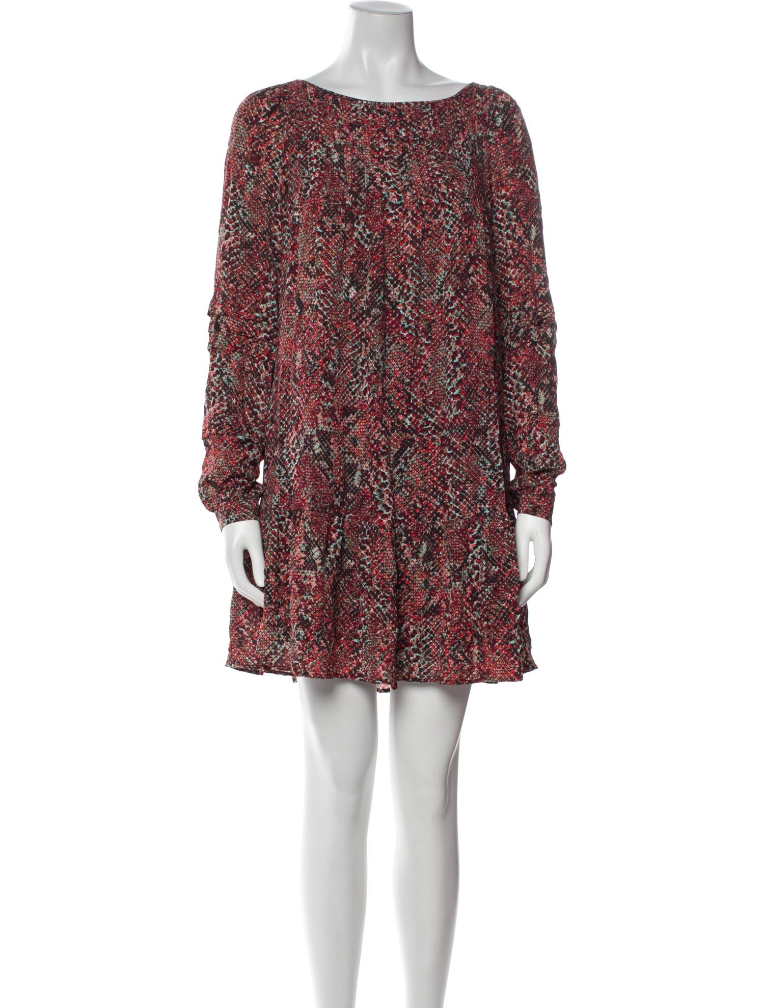 Nicholas Printed Mini Dress