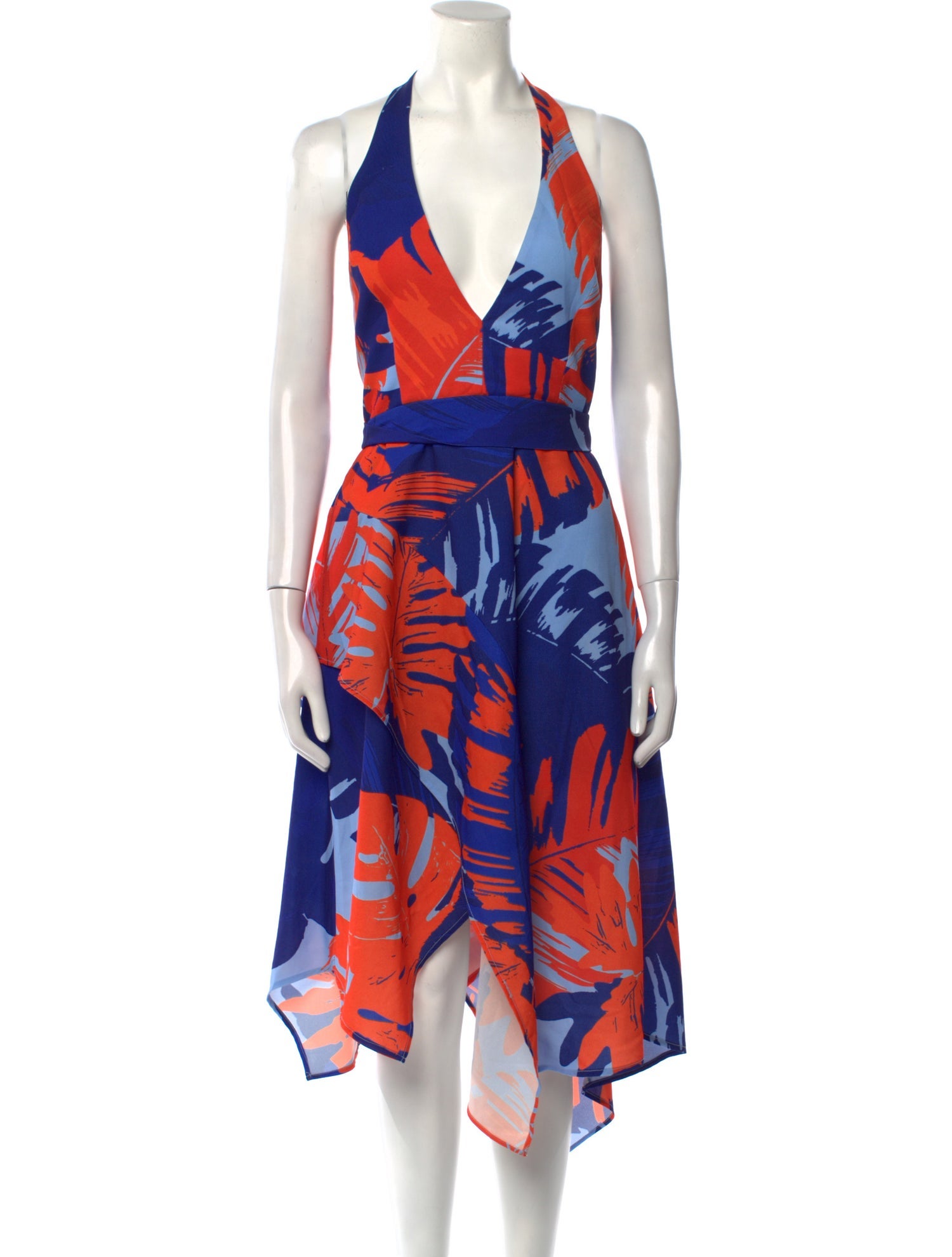 Nicholas Printed Midi Length Dress