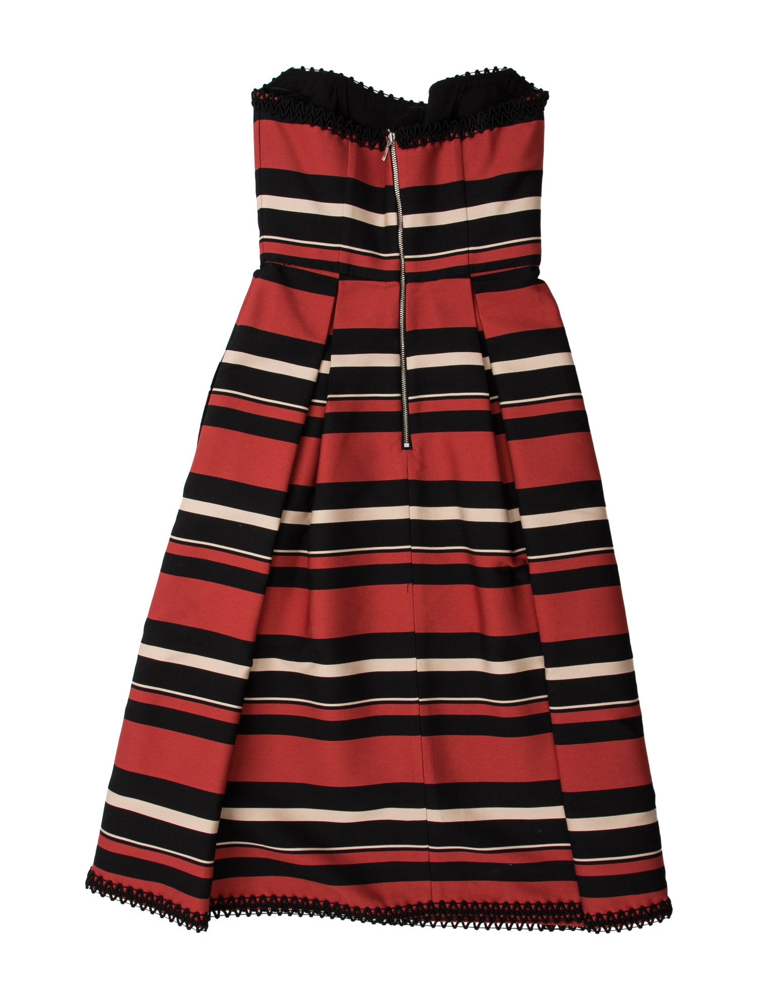 Nicholas Striped Knee-Length Dress