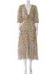 Nicholas Floral Print Long Dress