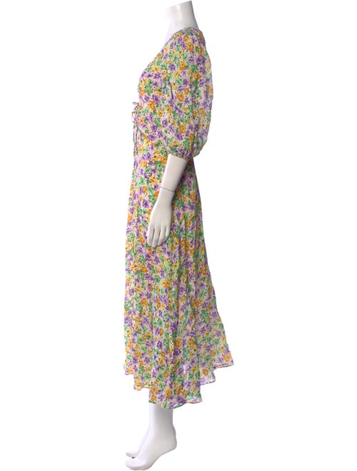 Nicholas Floral Print Long Dress