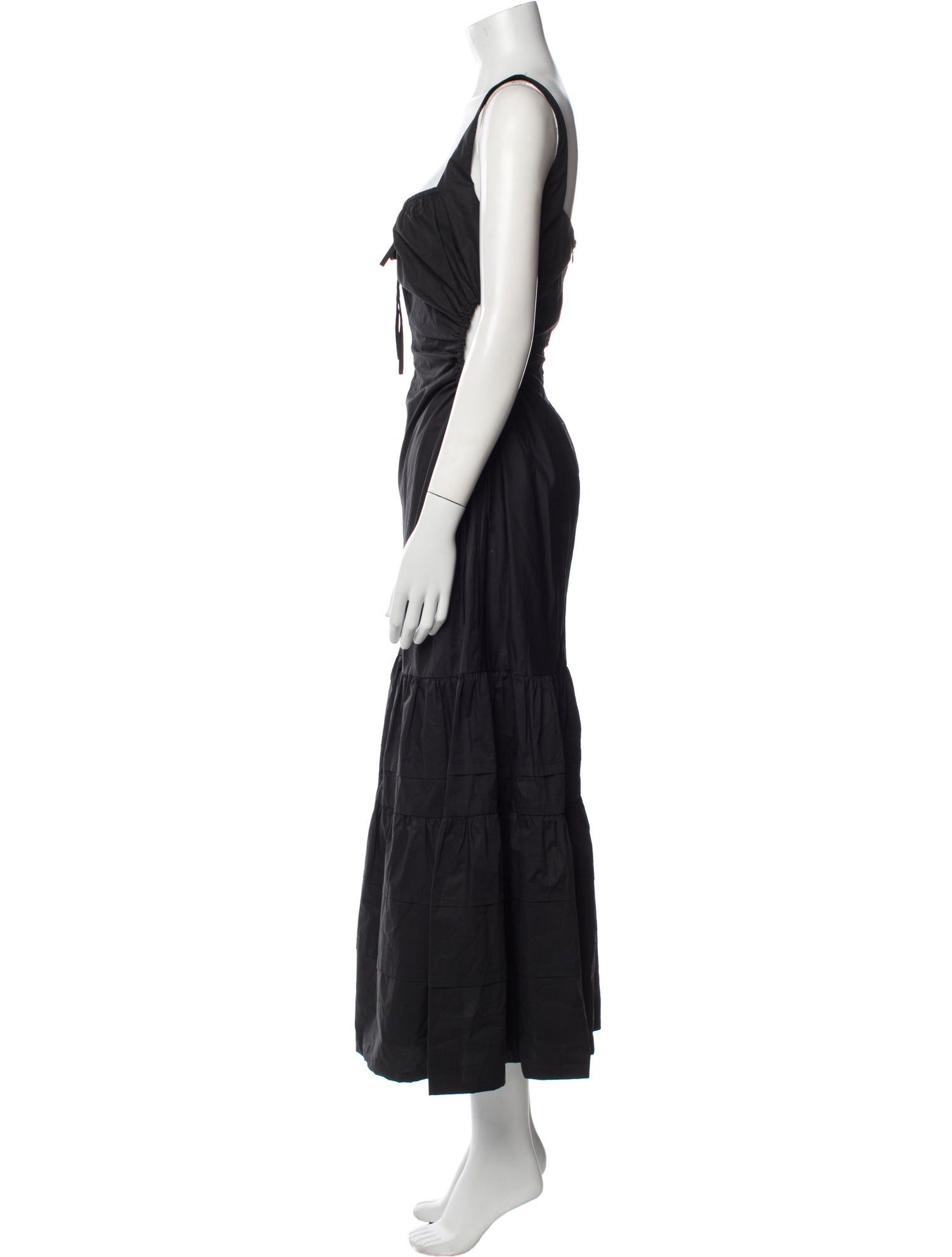 Nicholas Square Neckline Long Dress