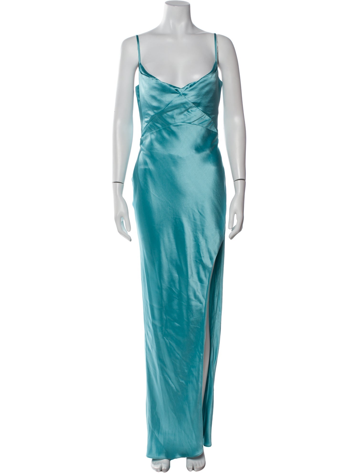 Nicholas V-Neck Long Dress