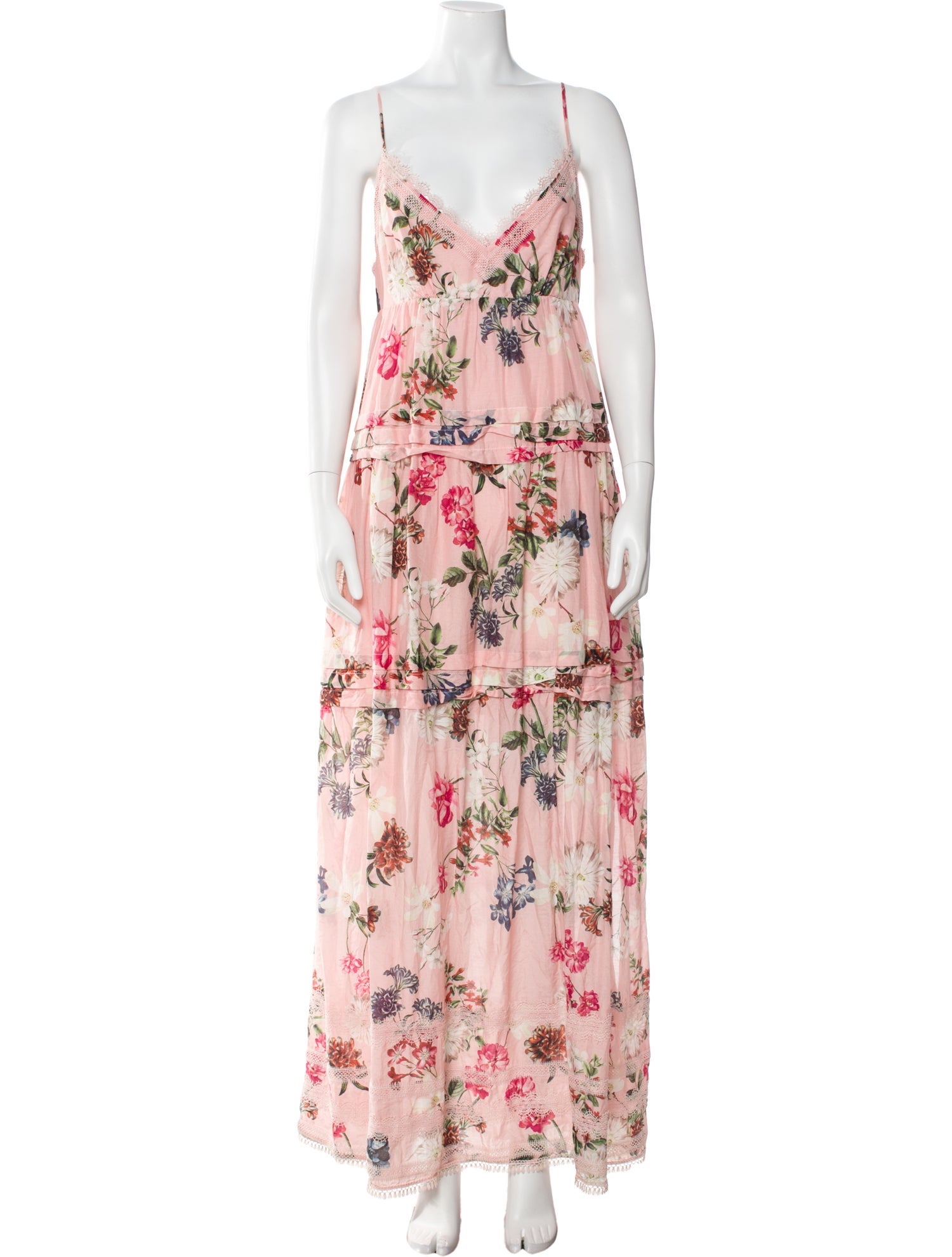 Nicholas Floral Print Long Dress