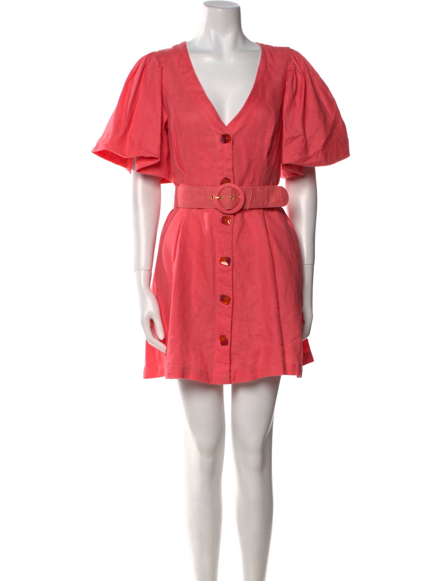 Nicholas Linen Mini Dress