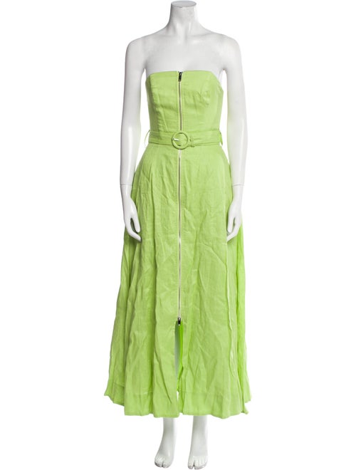 Nicholas Linen Long Dress