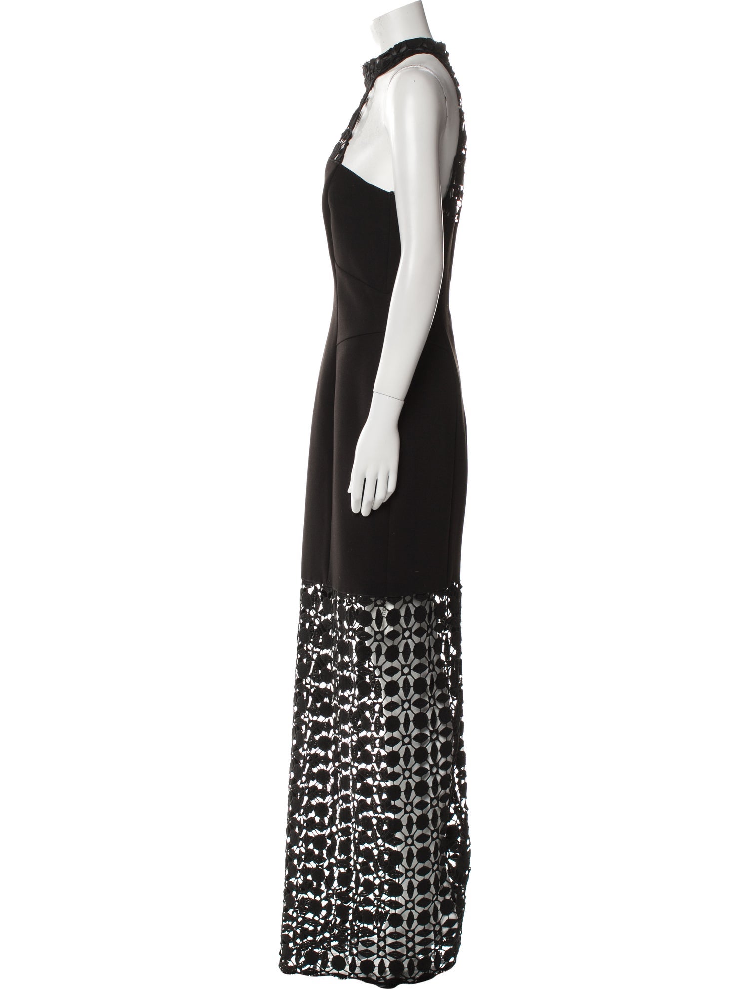 Nicholas Mock Neck Long Dress