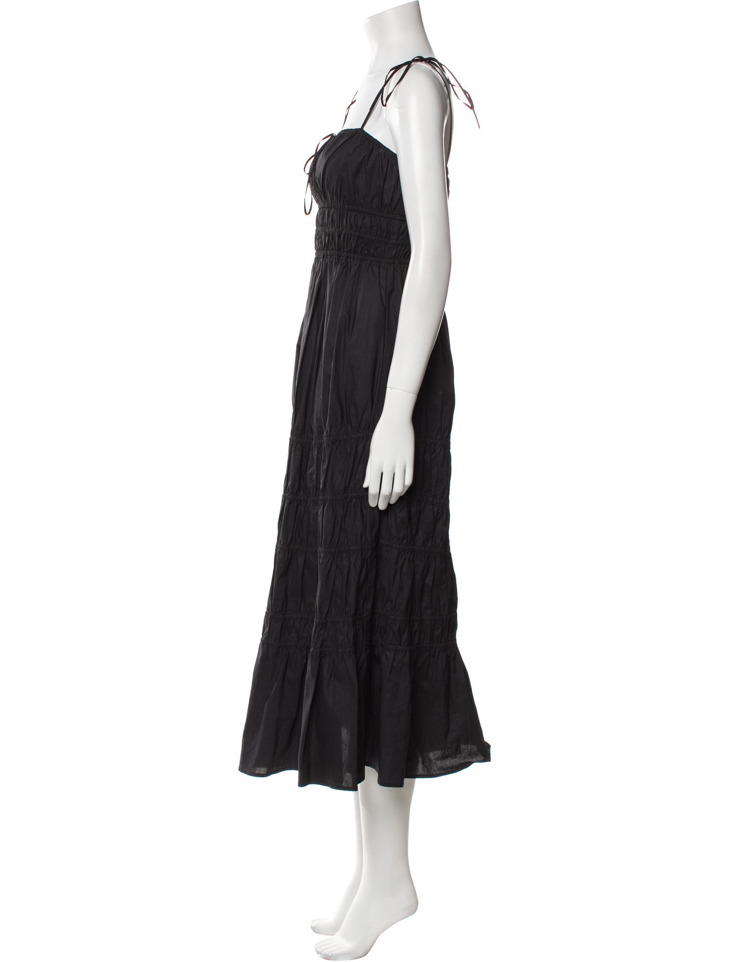 Nicholas Square Neckline Long Dress