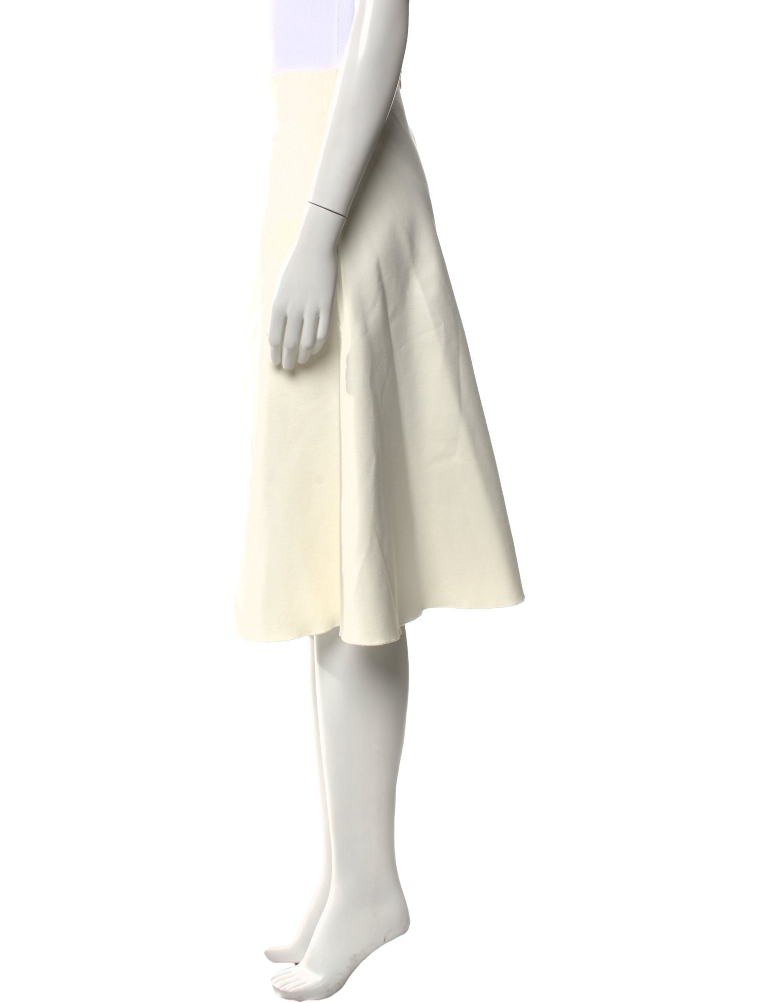 Nicholas Pleated Accents Knee-Length Skirt