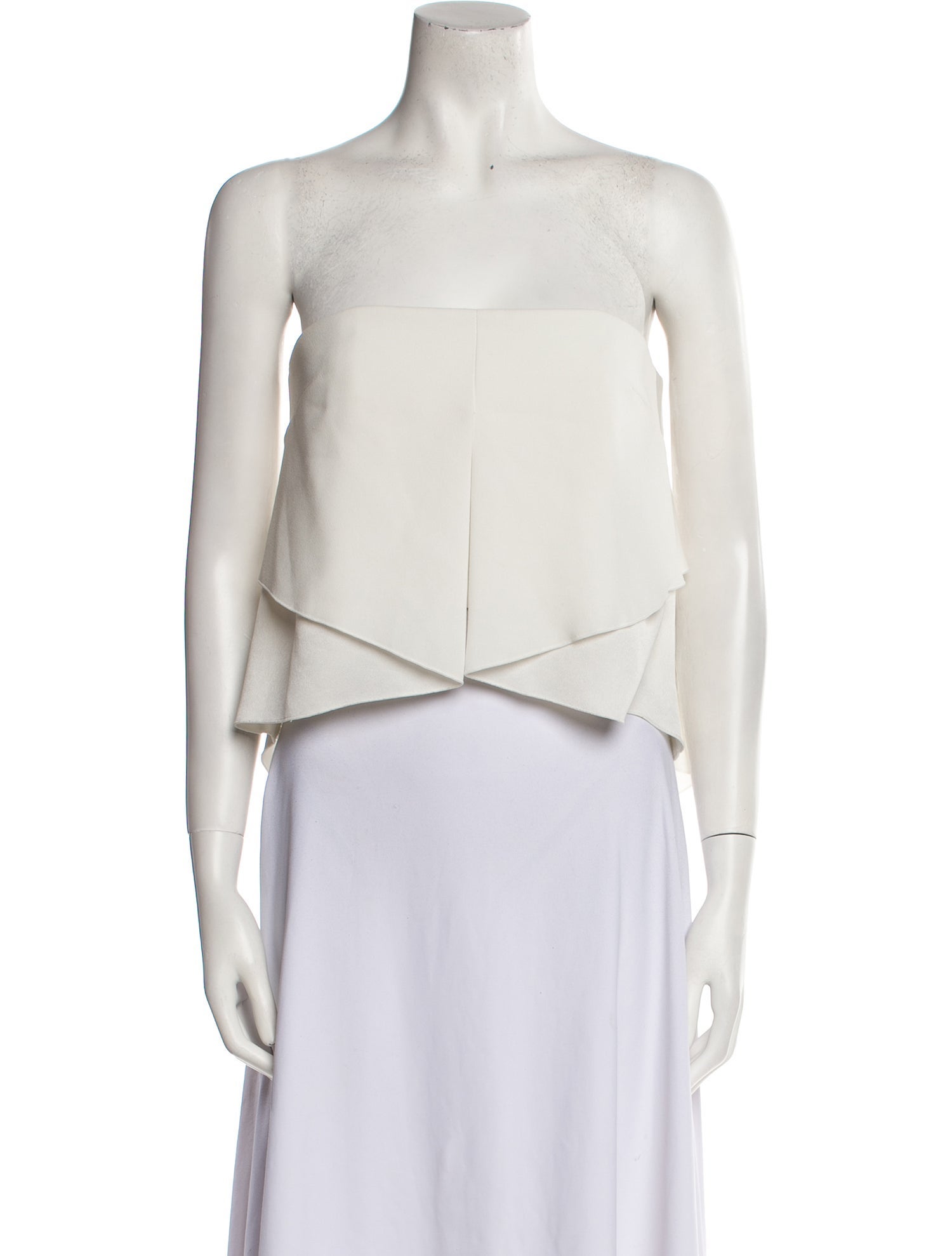 Nicholas Strapless Crop Top