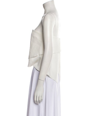 Nicholas Strapless Crop Top