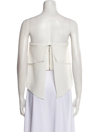 Nicholas Strapless Crop Top