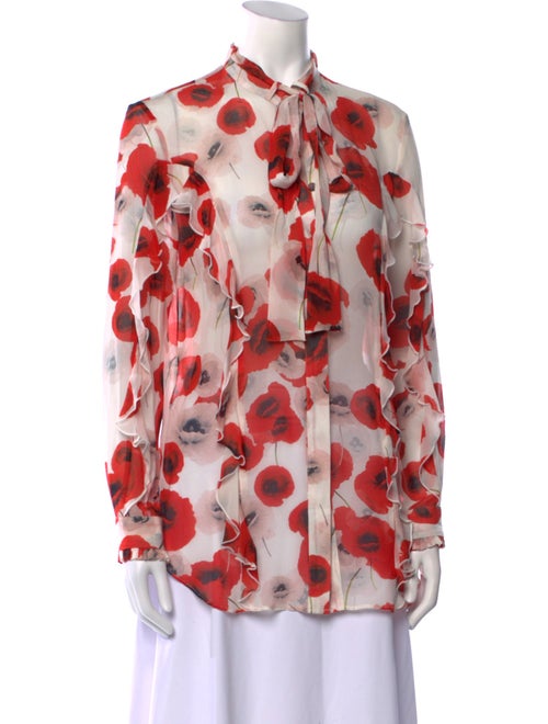 Nicholas Silk Printed Blouse